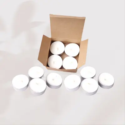 Bougies chauffe plat sans parfum - Lot de 12 chauffe plats