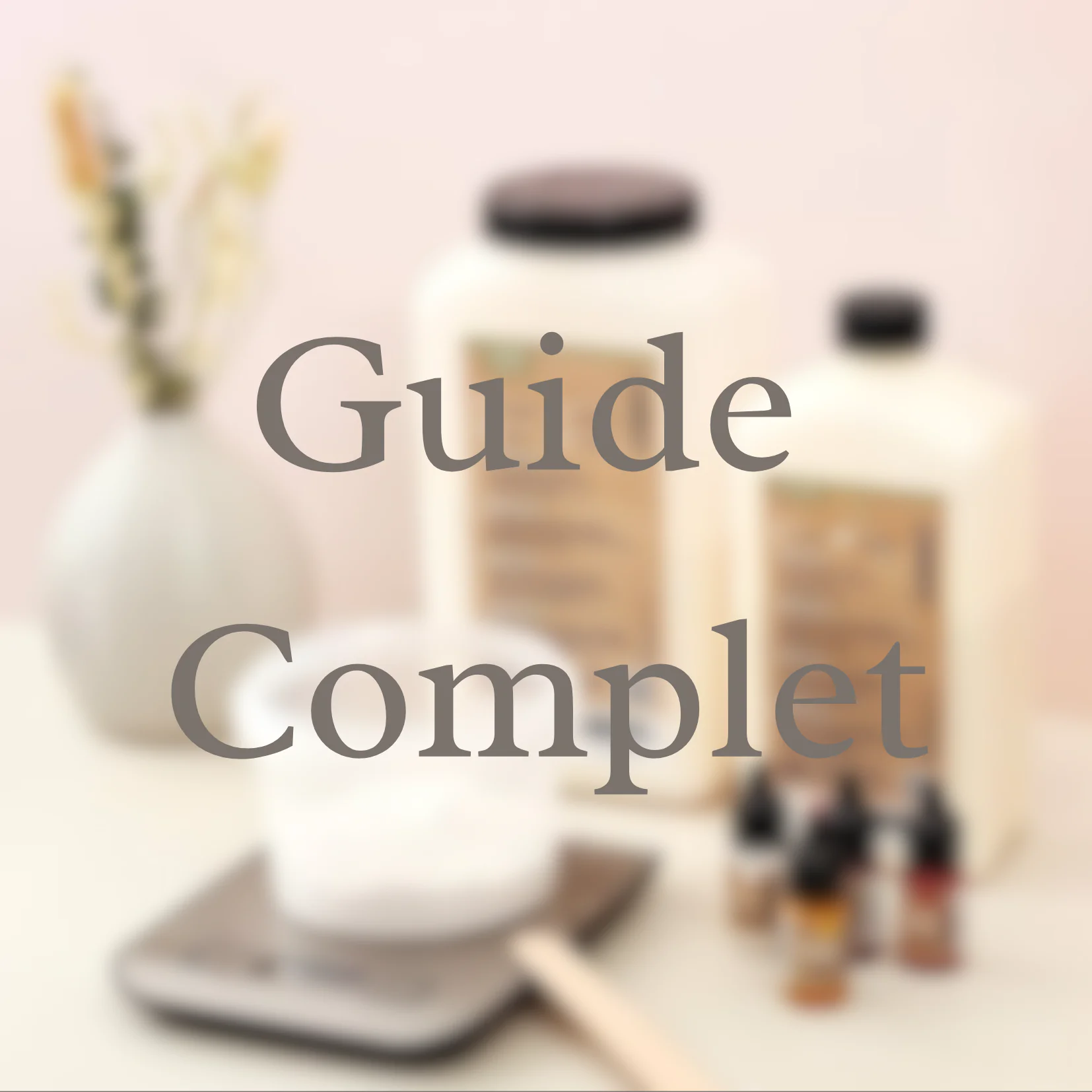 Guide création d'entreprise, bougies et jesmonite