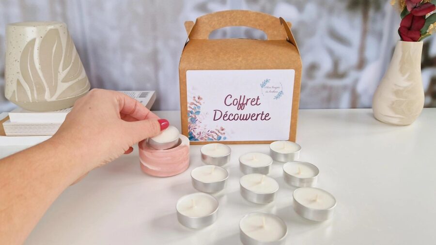 coffret découverte chauffe plat parfumé