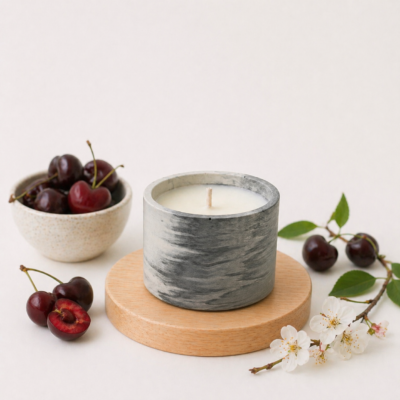 Bougie Cerise noire