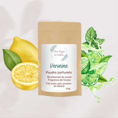 Poudre parfumée verveine