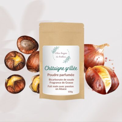 Poudre parfumée à la châtaigne grillée