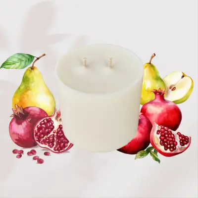 à la grenade et poire