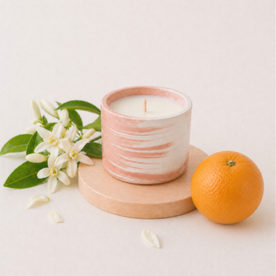 Bougie Pétales d'oranger