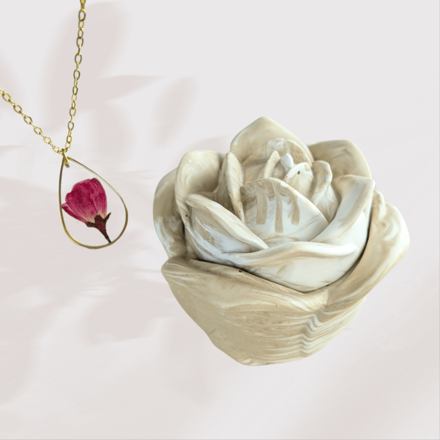 Bougie Fête des mères - Rose éternelle – Image 2