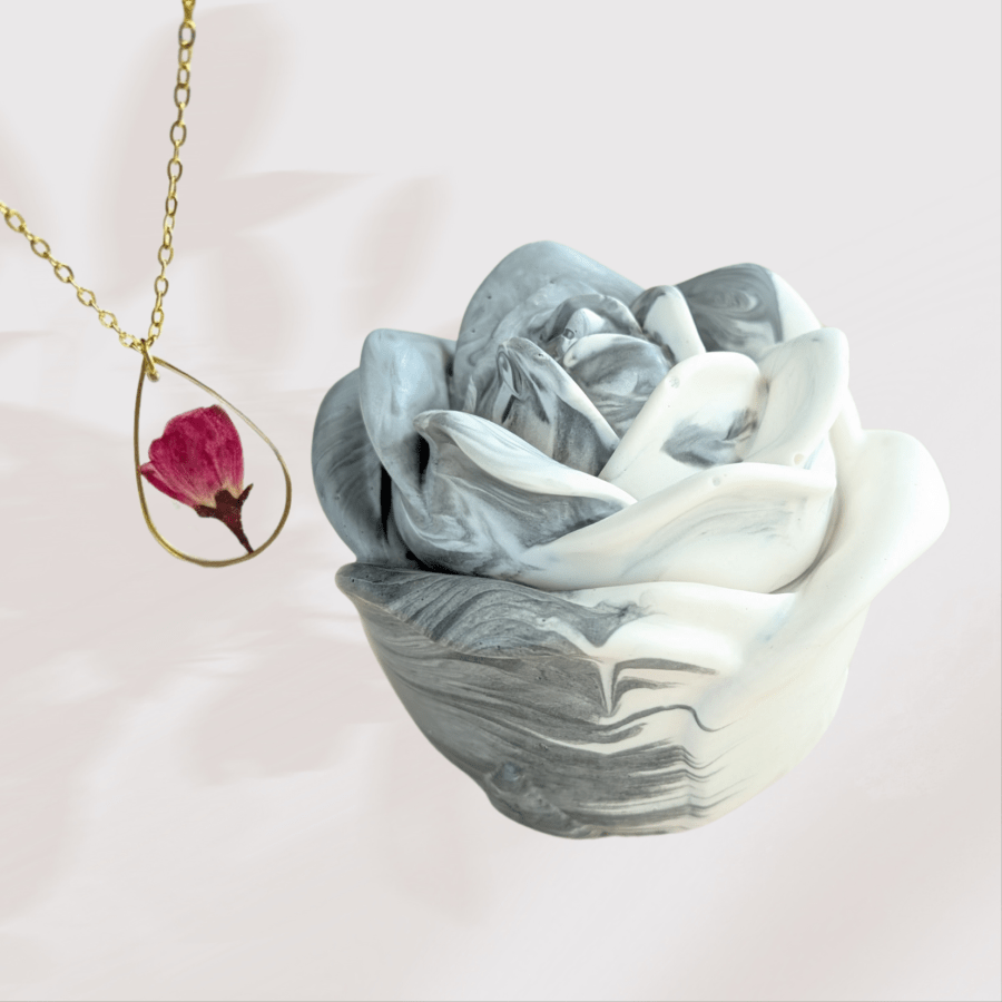 Bougie Fête des mères - Rose éternelle – Image 3
