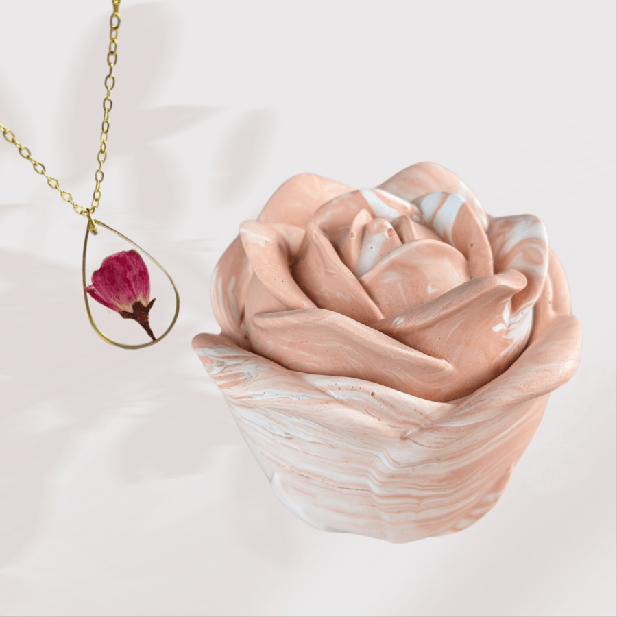 Bougie Fête des mères - Rose éternelle – Image 4