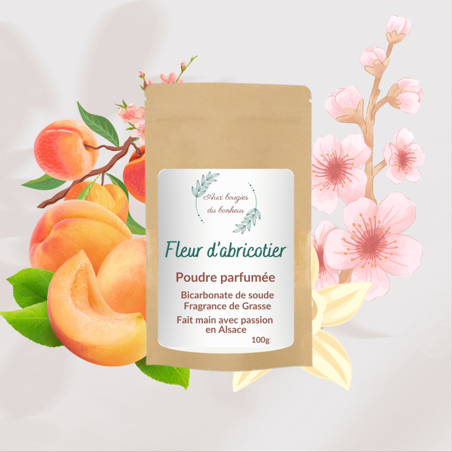 Poudre à la fleur d'abricotier