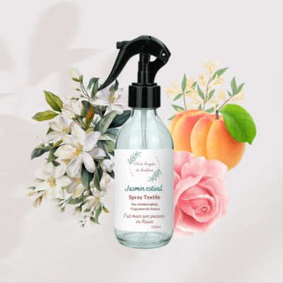 Spray textile au jasmin estival