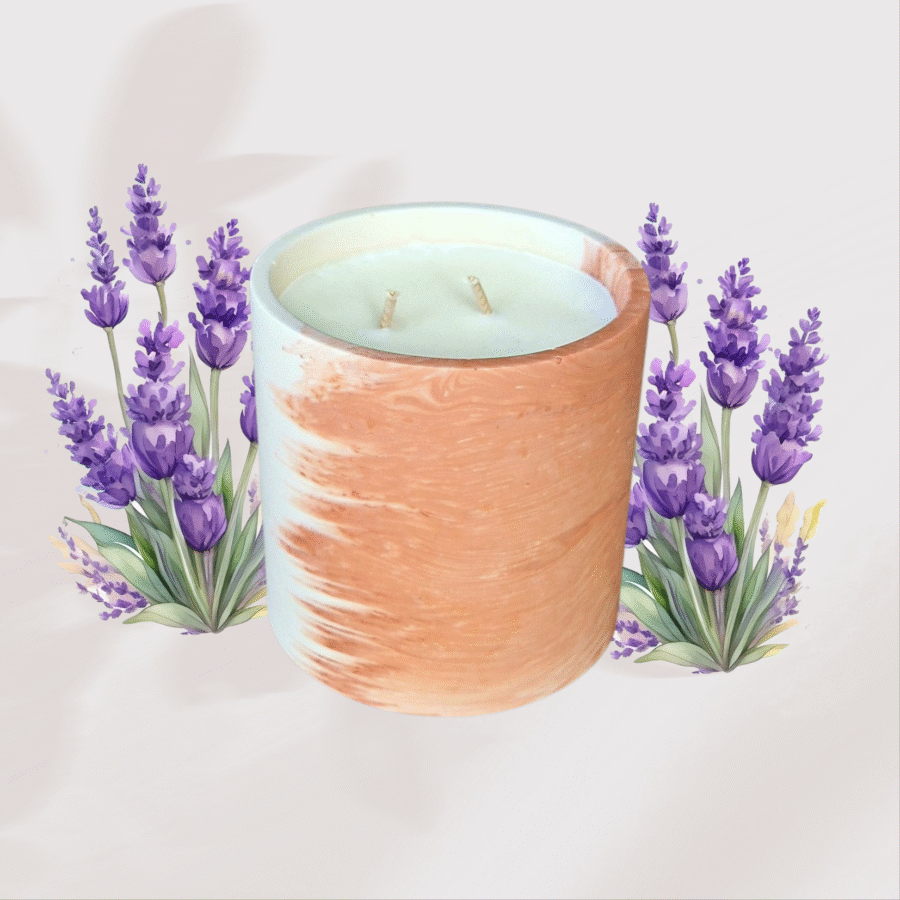 Bougie à la lavande – Image 2