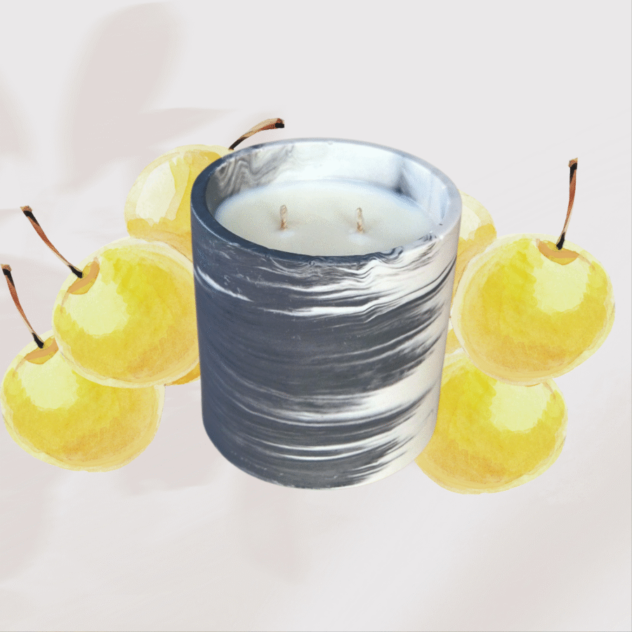Bougie à la mirabelle – Image 2
