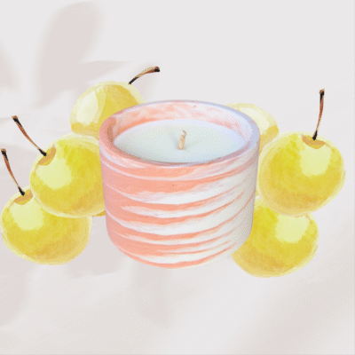 Bougie à la mirabelle