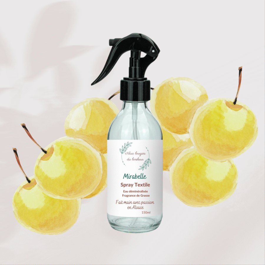 Spray textile à la mirabelle