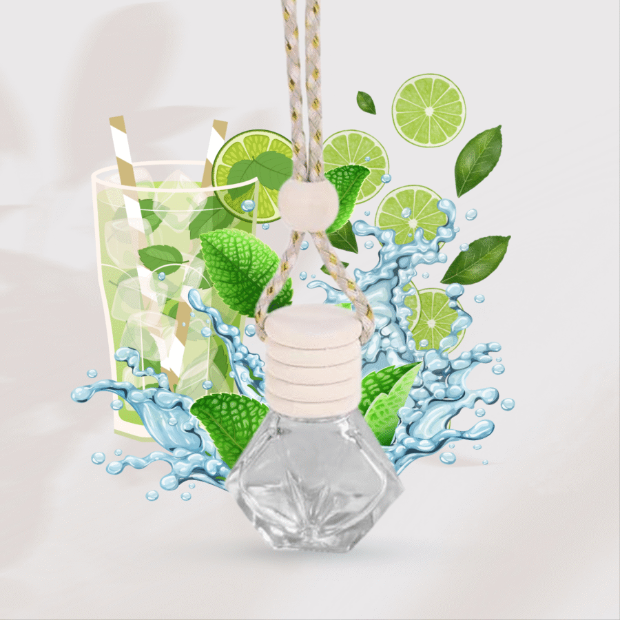 Diffuseur voiture au mojito
