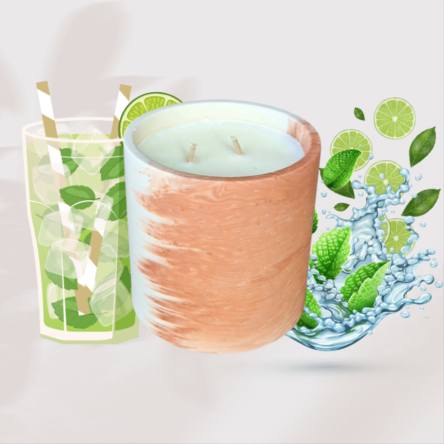 Bougie au mojito – Image 2