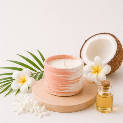 bougie monoi des iles