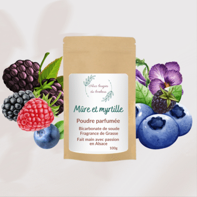 Poudre mûre et myrtille