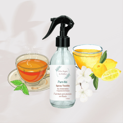 Spray textile pure thé