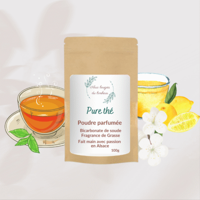 Poudre pure thé