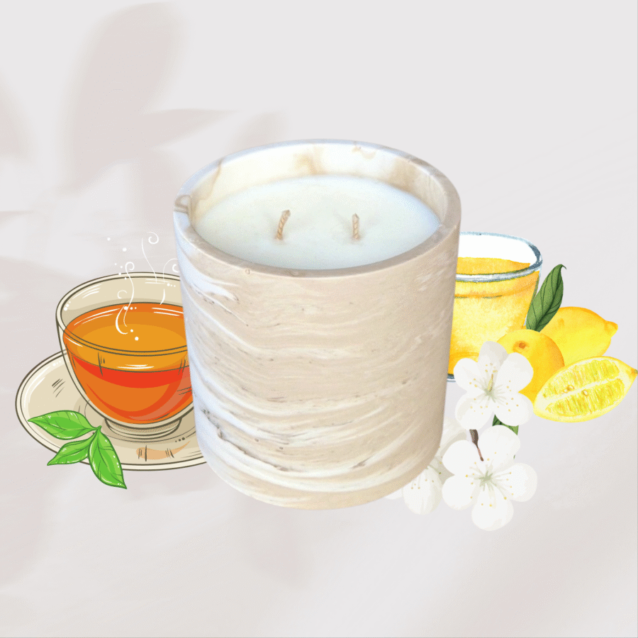 Bougie pure thé – Image 2