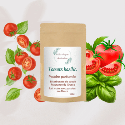 Poudre à la tomate basilic