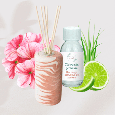 Diffuseur de parfum Citronnelle géranium