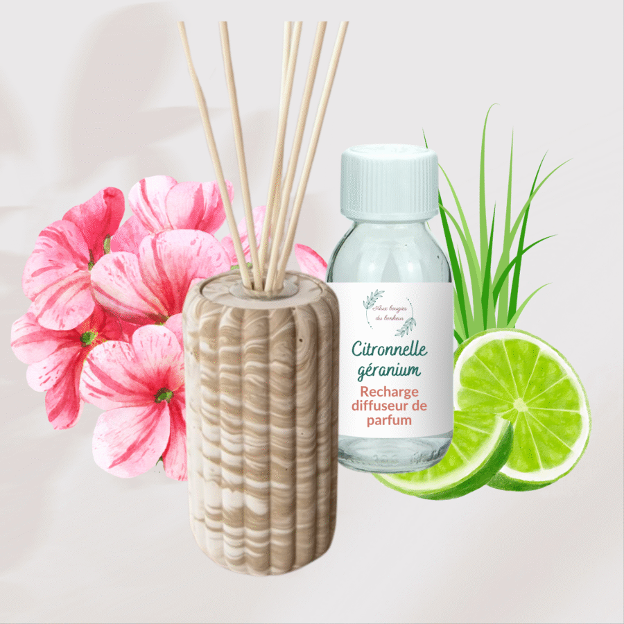 Diffuseur de parfum Citronnelle géranium – Image 6