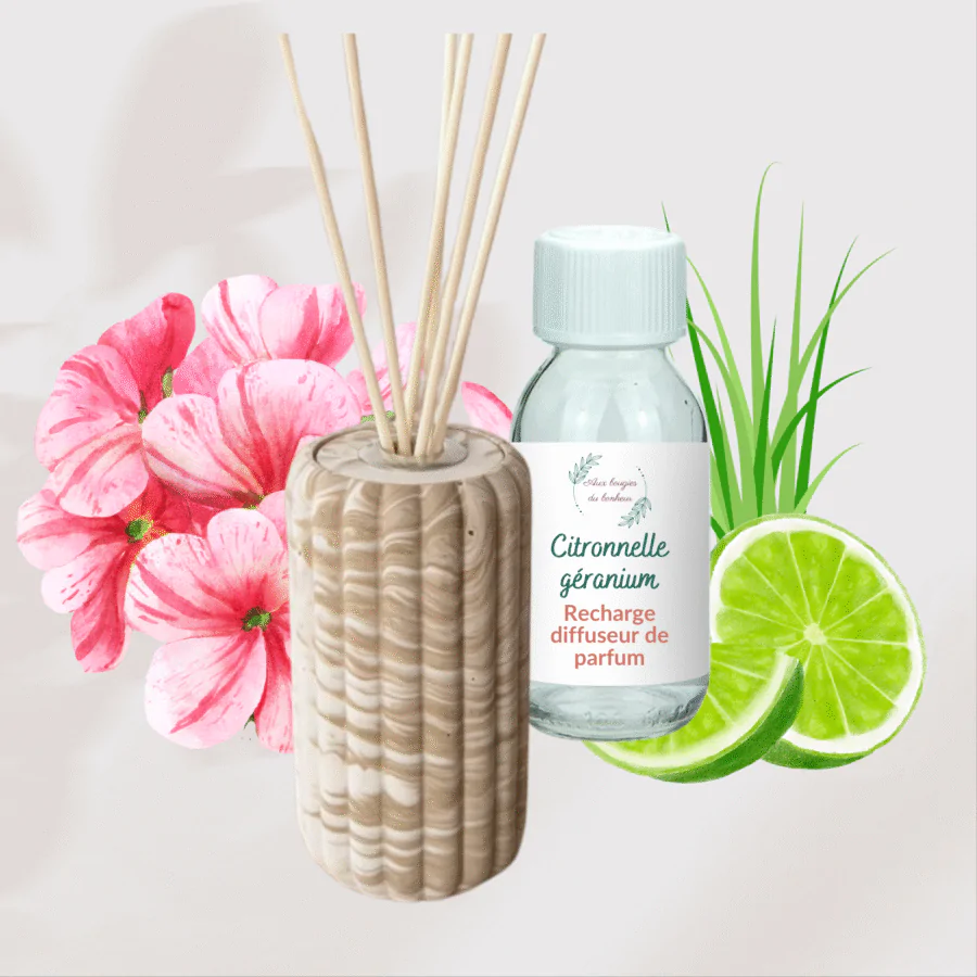Diffuseur de parfum Citronnelle géranium – Image 6