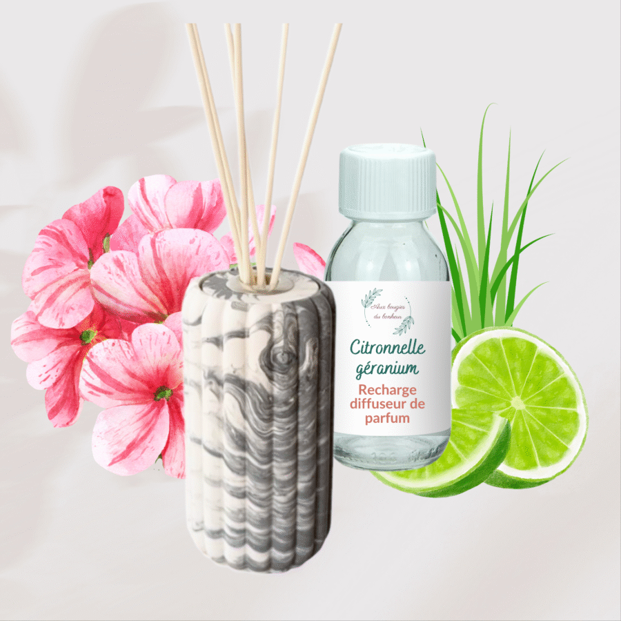 Diffuseur de parfum Citronnelle géranium – Image 4