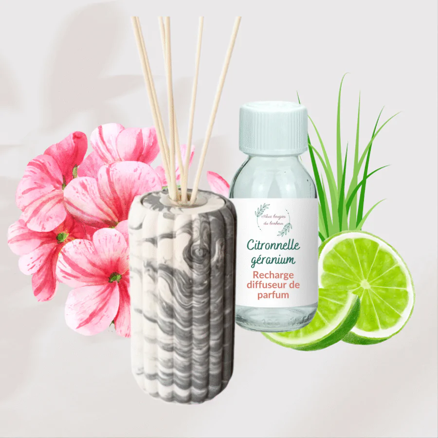 Diffuseur de parfum Citronnelle géranium – Image 4