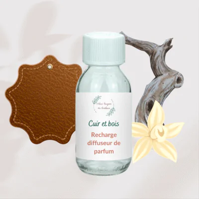 Recharge diffuseur de parfum Cuir et bois