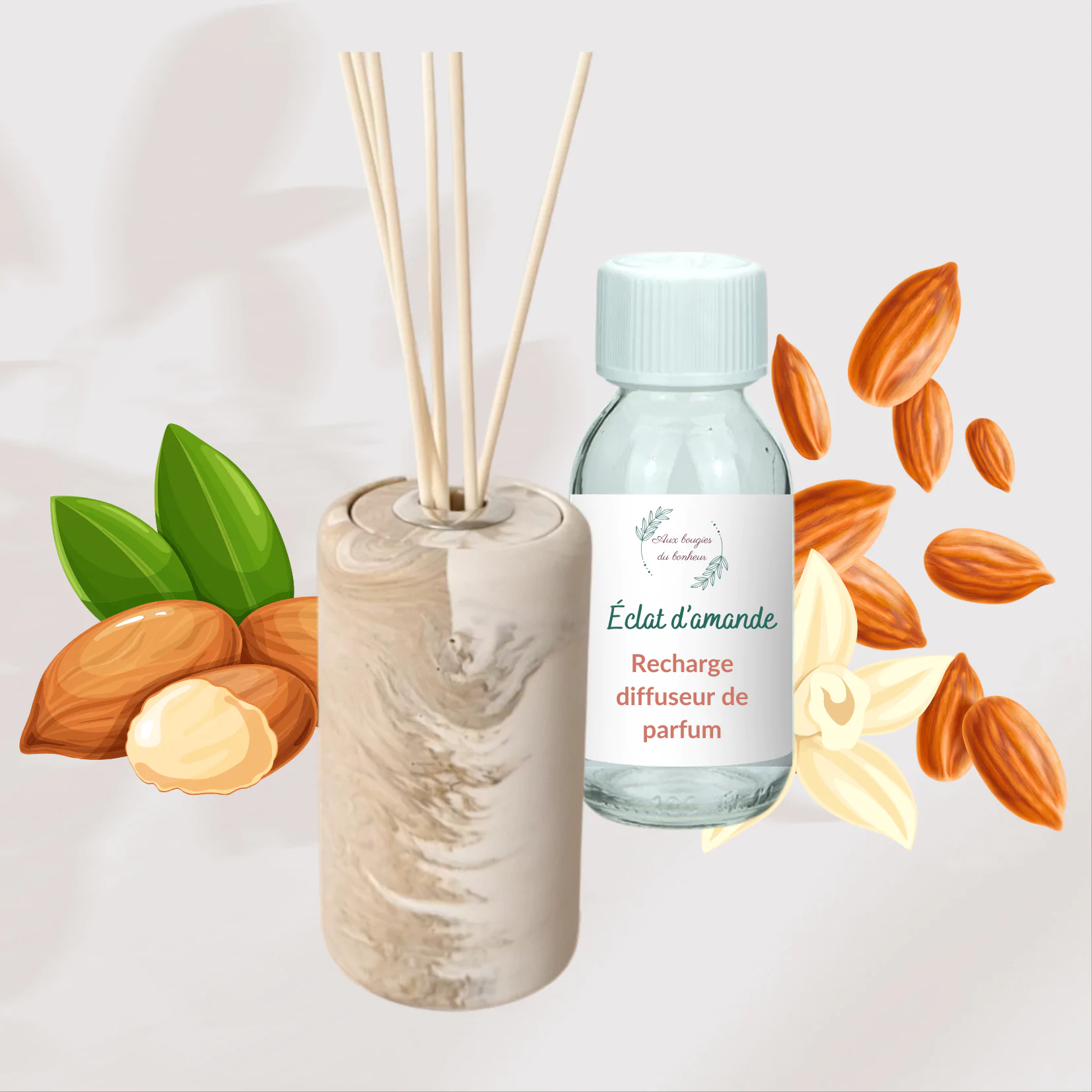 Diffuseur de parfum Éclats d'amande – Image 4