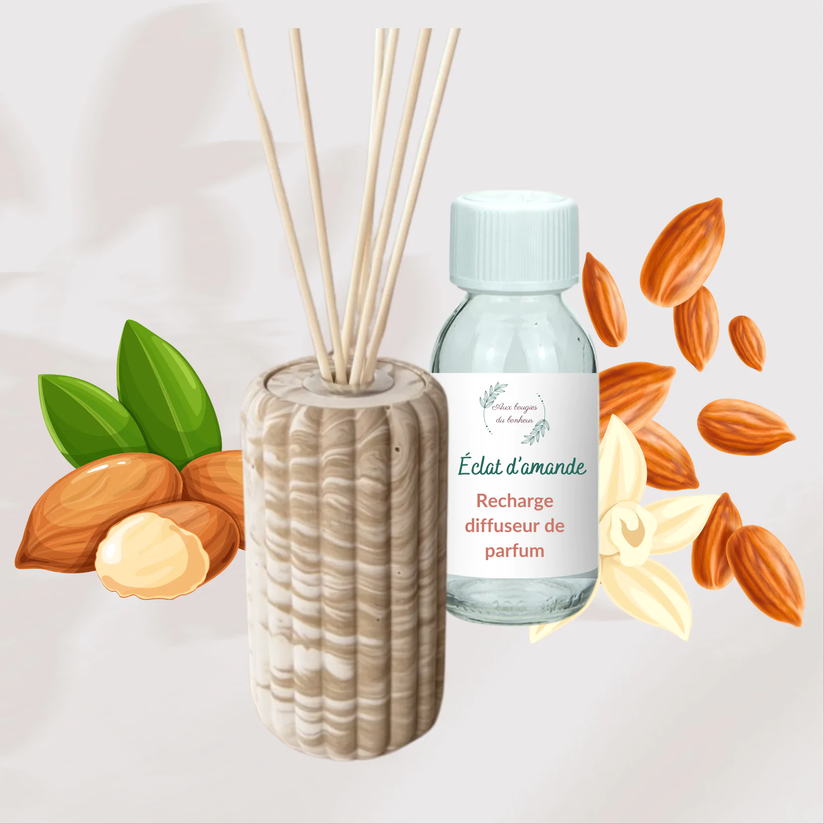 Diffuseur de parfum Éclats d'amande – Image 3