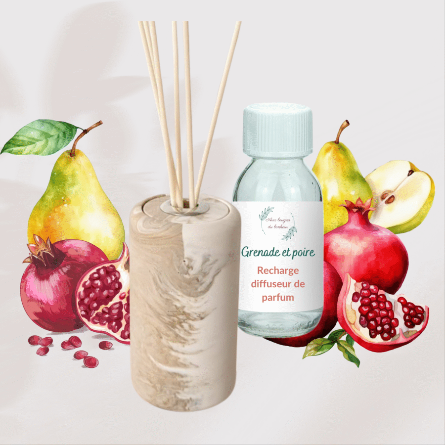Diffuseur de parfum Grenade et poire – Image 6