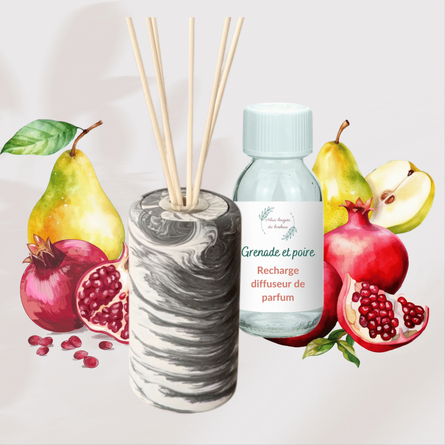 Diffuseur de parfum Grenade et poire – Image 4
