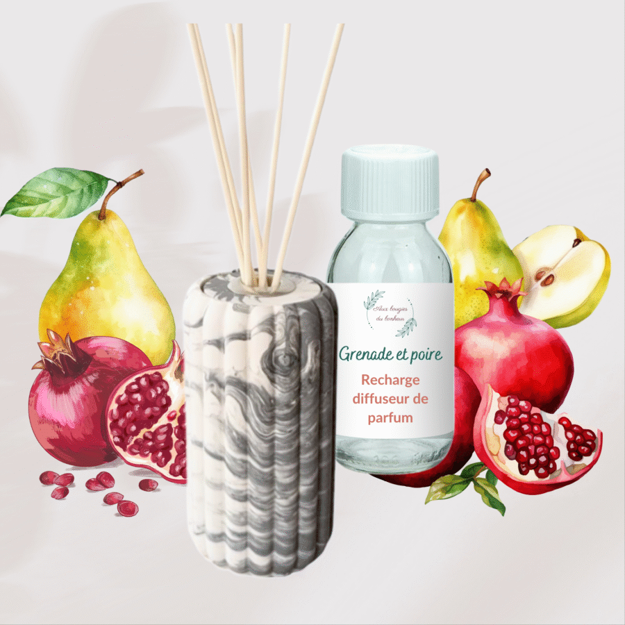 Diffuseur de parfum Grenade et poire – Image 3