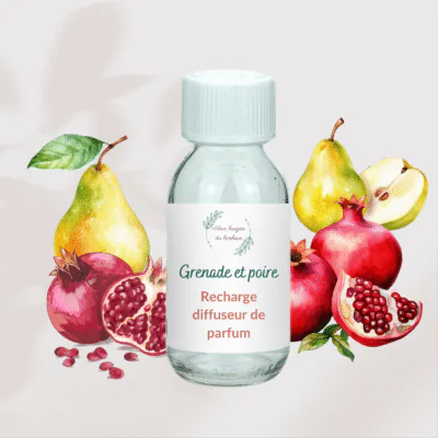 Recharge diffuseur de parfum Grenade et poire