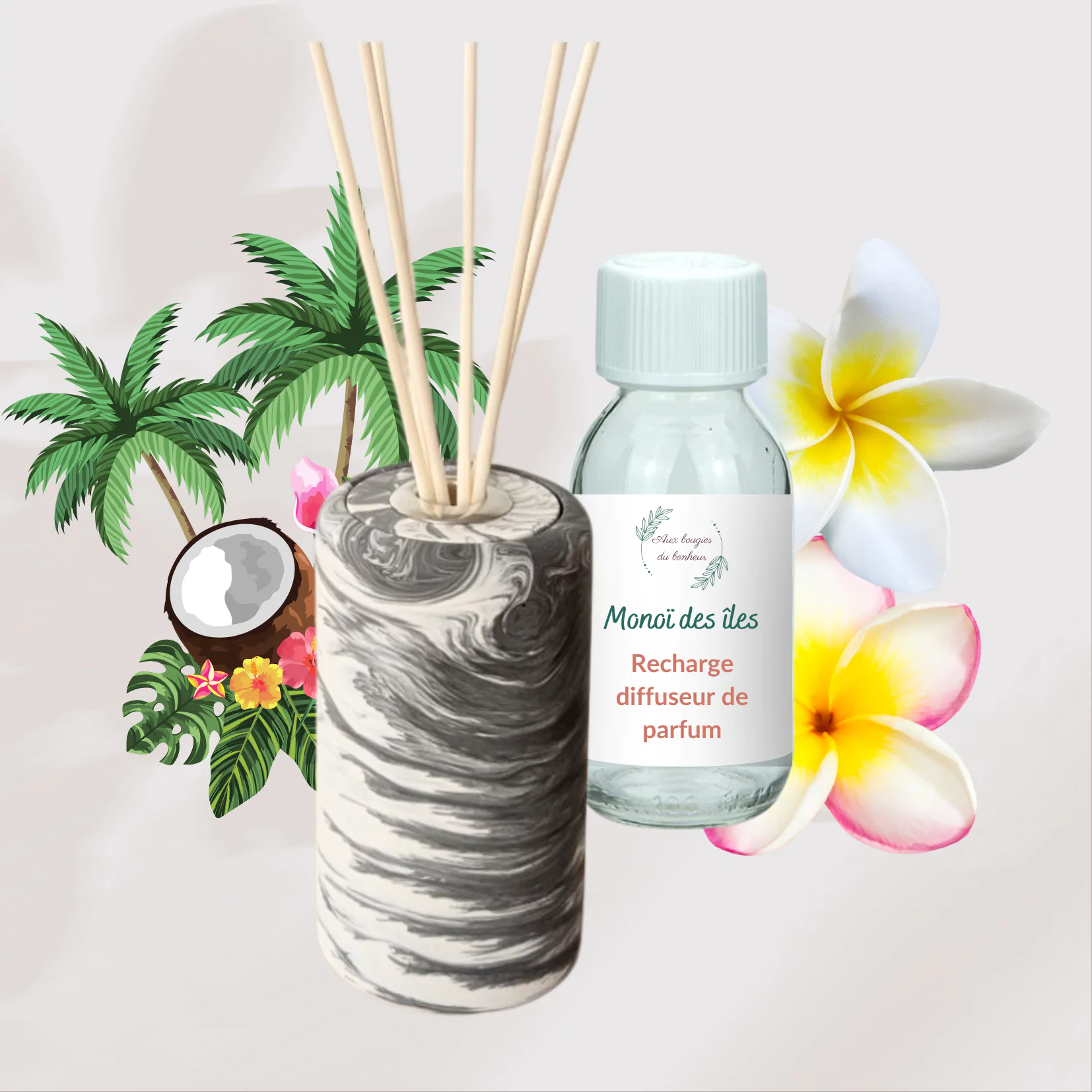 Diffuseur de parfum Monoï des îles – Image 6