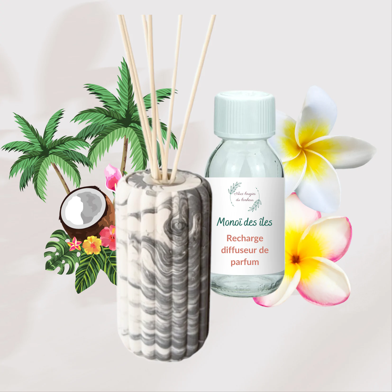 Diffuseur de parfum Monoï des îles – Image 5