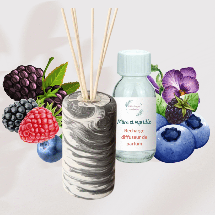 Diffuseur de parfum Mûre et myrtille – Image 4