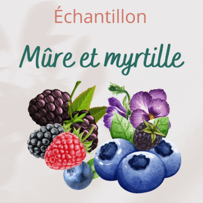 Échantillon Mûre et myrtille