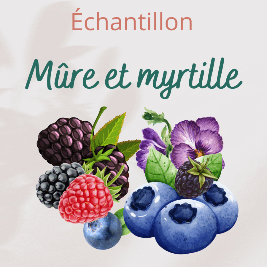 Échantillon Mûre et myrtille