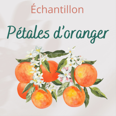 Échantillon Pétales d'oranger