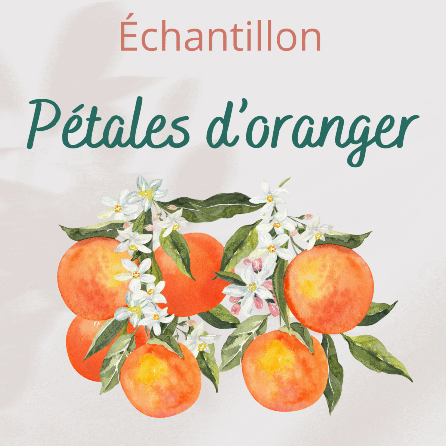 Échantillon Pétales d'oranger