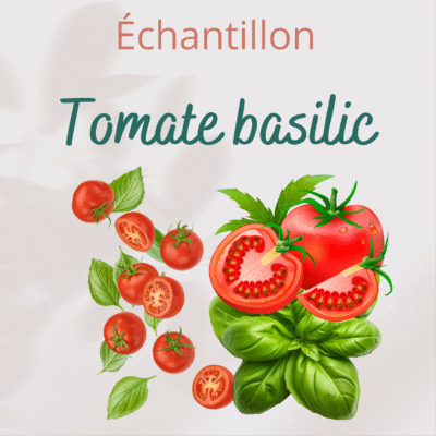 Échantillon Tomate basilic