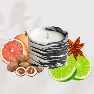 Bougie Chalet de Laponie