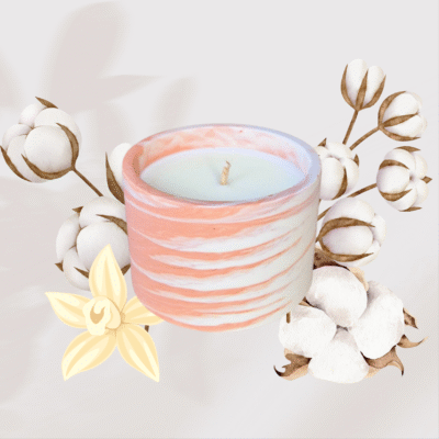 Bougie Fleur de coton