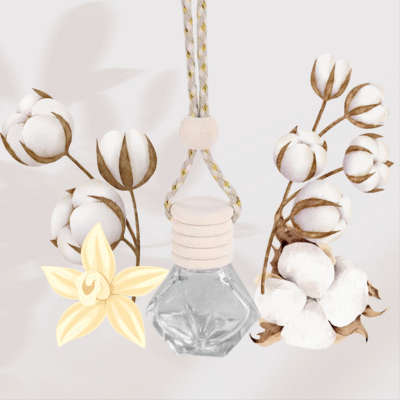 Diffuseur voiture Fleur de coton