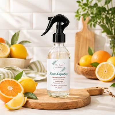 nettoyant multi surface zeste d'agrumes
