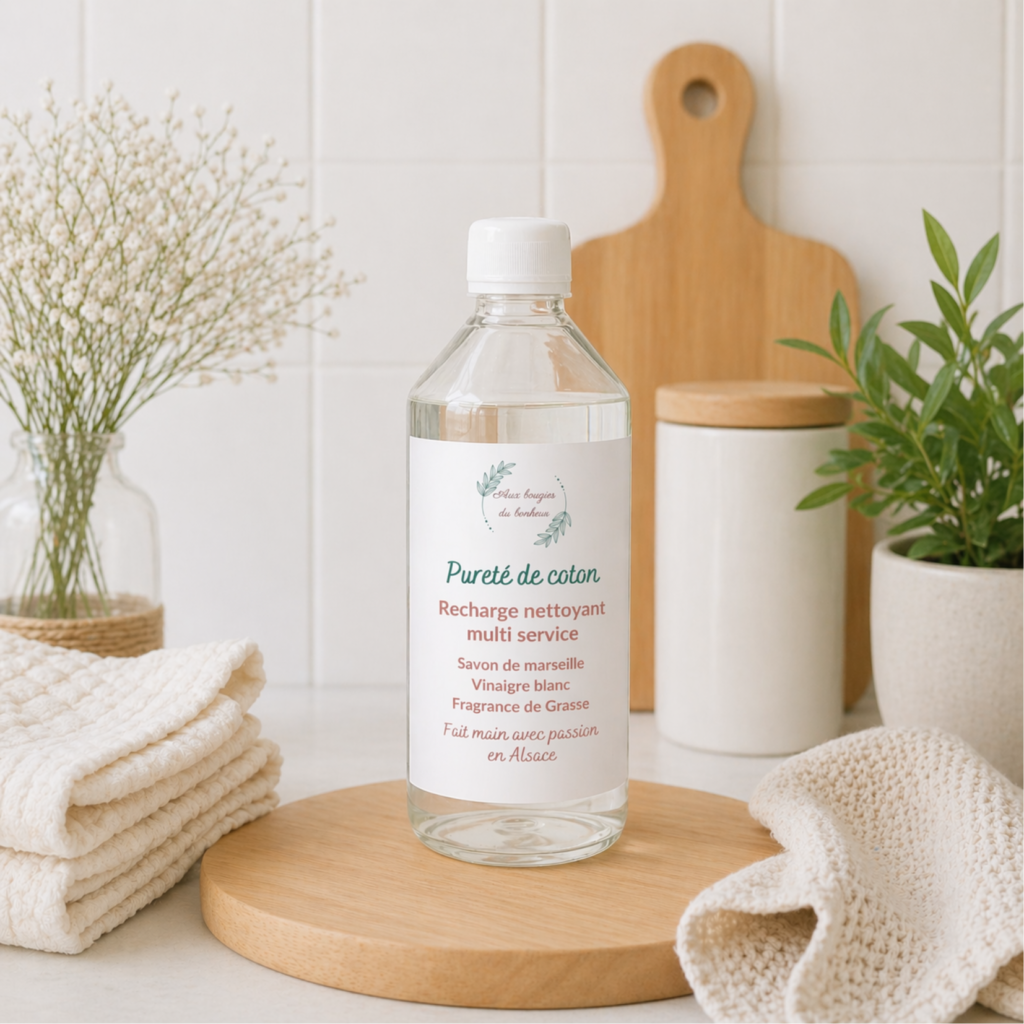 Recharge multi surface Pureté de coton
